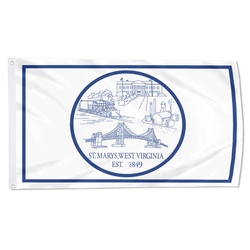 St. Marys, West Virginia Flag Banner