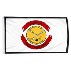 Fairmont, West Virginia Flag  Banner