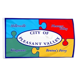 Pleasant Valley, West Virginia Flag Banner