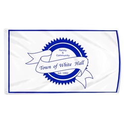 White Hall, West Virginia (2018-2020) Flag Banner