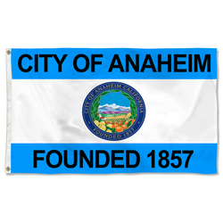 Anaheim, California Flag(1967-2018)