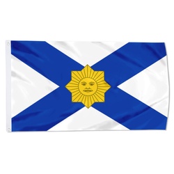 Naval Jack of Uruguay Flag Banner