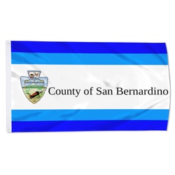 San Bernardino County, California Flag Banner