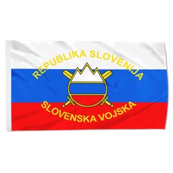 The Slovenian Armed Forces Flag Banner