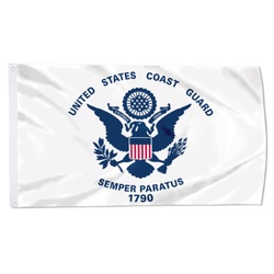 The United States Coast Guard Flag Banner