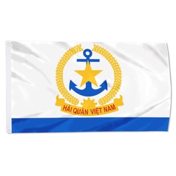 Vietnam People's Navy Flag Banner