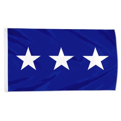 A United States Air Force lieutenant general Flag Banner