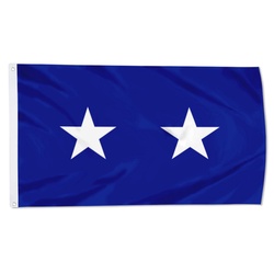 A United States Air Force major general Flag Banner