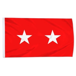 A United States Army major general Flag Banner