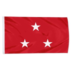 A United States Marine Corps lieutenant general Flag Banner
