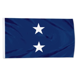 A United States Navy rear admiral Flag Banner