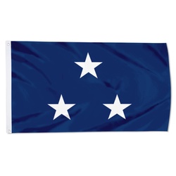 A United States Navy vice admiral Flag Banner