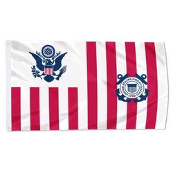 Ensign of the United States Coast Guard Flag Banner