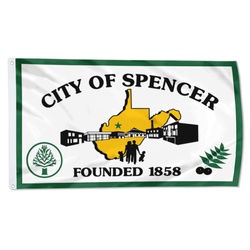 Spencer, West Virginia Flag Banner