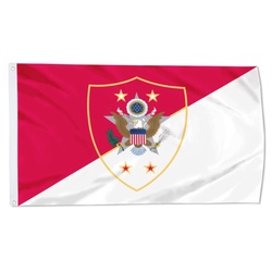 The Sergeant Major of the United States Army Flag Banner