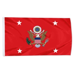 The United States Secretary of the Army Flag Banner