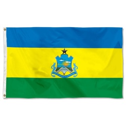Agua Grande District, Sao Tome e Principe Flag  Banner