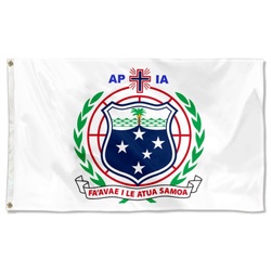 Apia, Samoa Flag Banner