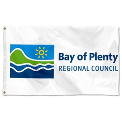Bay of Plenty Region, New Zealand Flag  Banner