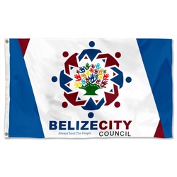 Belize City and District, Belize Flag Banner