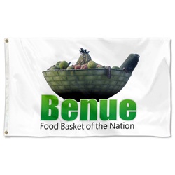 Benue State, Nigeria Flag Banner