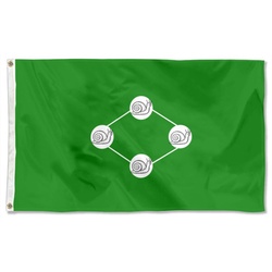 Chontales (Juigalpa) Department, Nicaragua Flag Banner