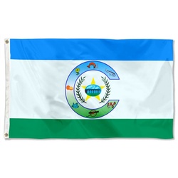 Commewijne District, Suriname Flag  Banner