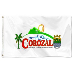 Corozal District, Belize District Flag Banner