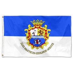 Jasz Nagykun Szolnok, Hungary Flag Banner