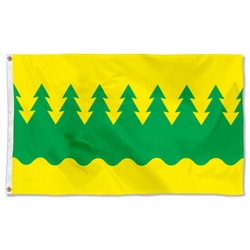 Kainuu Region, Finland Flag Banner