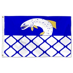 Kymenlaakso, Finland Flag Banner