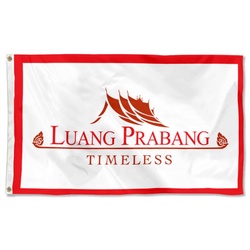 Luang Prabang, Laos Flag Banner