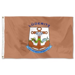 Lüderitz, Namibia Flag Banner