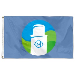 Male City, Maldives Flag Banner