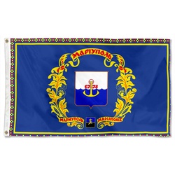 Mariupol, Ukraine Flag Banner