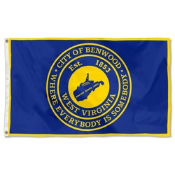 Benwood, West Virginia Flag Banner