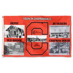 Chapmanville, West Virginia Flag Banner