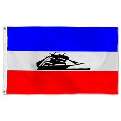 Nippes Department, Haiti Flag  Banner