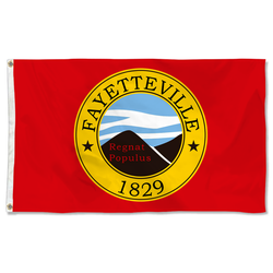 Fayetteville, Arkansas Flag