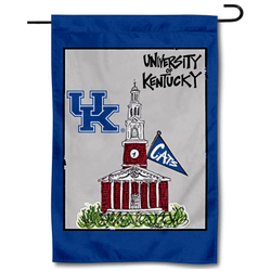 Kentucky Campus Collegiate Garden Flag Banner