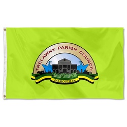 Trelawny Parish, Jamaica Flag Banner