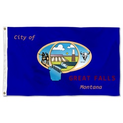 Great Falls, Montana Flag Banner