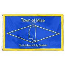 Mize, Mississippi Flag Banner