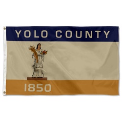 Yolo County, California Flag Banner