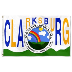 Clarksburg, Massachusetts Flag Banner