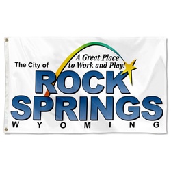 Rock Springs, Wyoming Flag Banner