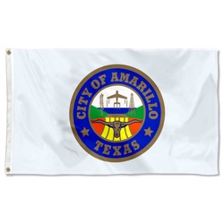 Amarillo, Texas Flag Banner