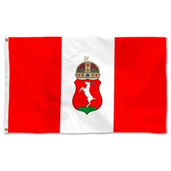 Kecskemet, Hungary Flag Banner