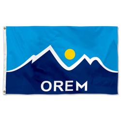 Orem, Utah Flag Banner