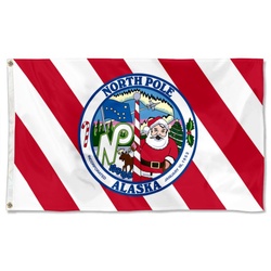 North Pole, Alaska Flag  Banner